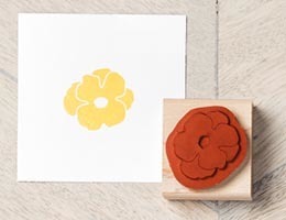 Stampin Up Stempel aus Holz