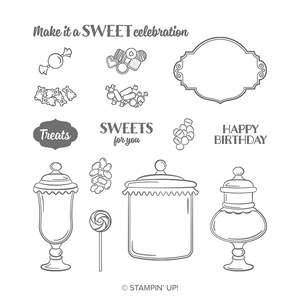 Stempelset sweetest thing von stampin up